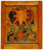 Икона двусторонняя Преображение и Благовещение