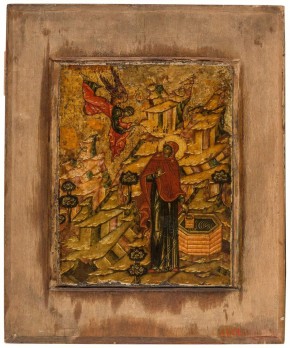 Икона Благовещение у колодца