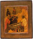 Икона. Мироносицы у гроба