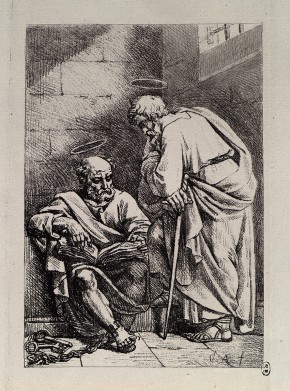 Апостолы Петр и Павел в темнице