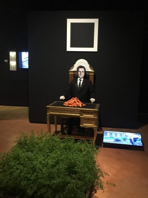 Инсталляция «Огород Малевича»