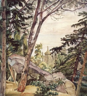 Вид на Алупкинский дворец