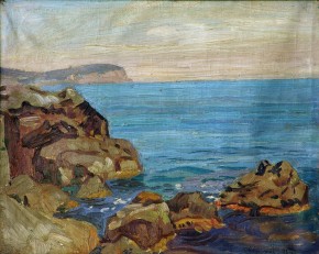 Скалистый берег (Черное море. Крым)