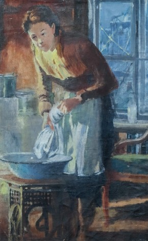 В комнате военных лет