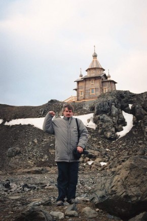 Архитектор П. И. Анисифоров, руководитель творческой мастерской, создавший проект храма