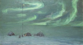 Зеленое сияние (лагерь спит)