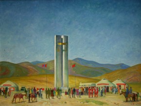 Праздник на советско-монгольской границе