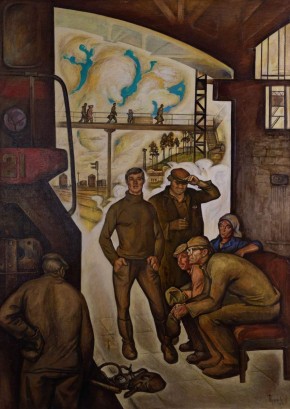 Ремонтники депо. (Бригада мастера Сполохова)