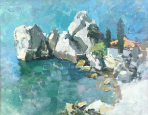 Гурзуф. Скалы у домика Чехова