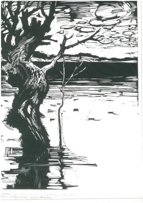 "Безбрежный мир готовился к великим свершениям весны, к вечному утверждению живого в жизни..."