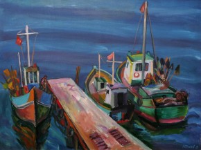 Причал в Феодосии