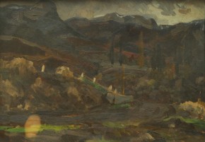 Дорога в горах Гурзуфа