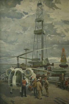 Нефтяники Балтики. Смена бригады