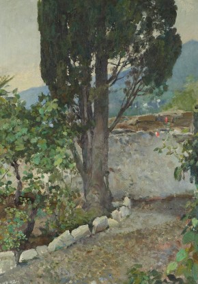 Дворик дома О.Л. Книппер-Чеховой