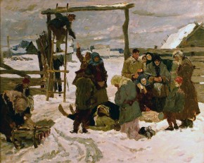 После изгнания фашистских оккупантов