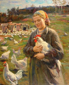 Птичница Таня Куратова