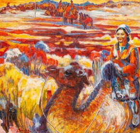 Бригадир чабанов совхоза «Ульгули» Жаналыкского района