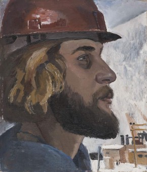 Комсорг комсомольско-молодежного звена проходчик В. Трегубов