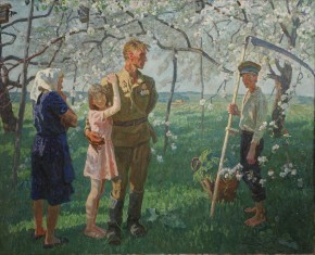 Пришел с войны солдат