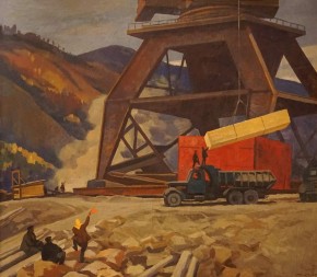 Грузы для Красноярской ГЭС