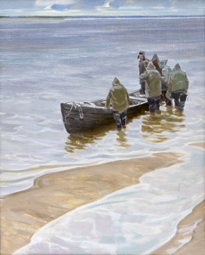 Рыбаки на Печоре