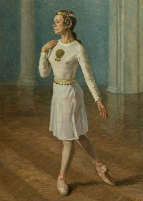 Портрет Заслуженной артистки РСФСР, народной артистки МАССР А. Александровой