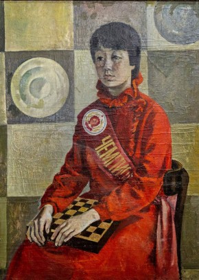 Портрет первой чемпионки по шатре Бахтушкиной Ларисы