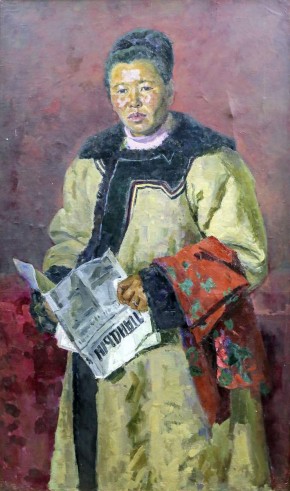 Старший чабан Совхоза Улаганский Анна Манзырова