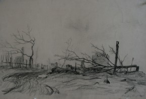 Прифронтовая деревня