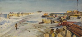 Улица Ленина. Мирный. Антарктида