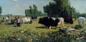 На приволье (Животноводство в Сибири)