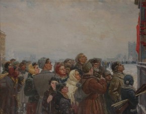 У карты Великой Отечественной войны (У карты Родины)