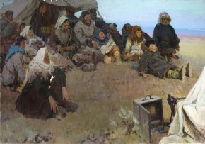 Вечер в тундре