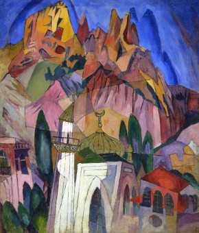 Старый замок в Крыму. Алупка