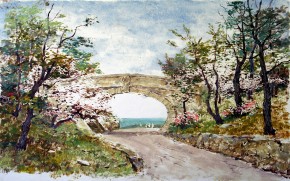 Исторический мостик. Приморский бульвар