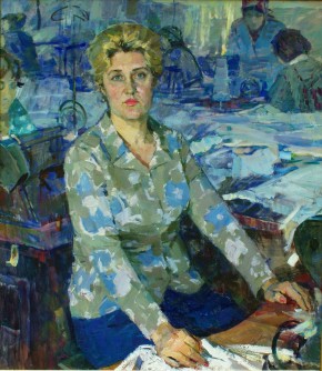 Сироткина Г. С. председатель Совета наставников швейной фабрики им. Н. К. Крупской