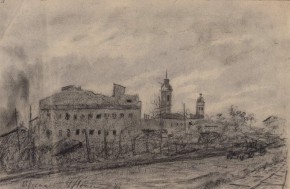 Прифронтовой город Вязьма