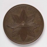 Медаль на открытие Нарвских триумфальных ворот в Санкт-Петербурге