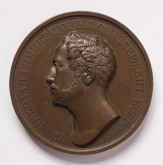 Медаль в память 50-летия учреждения Российской Академии