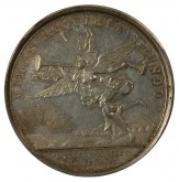 Медаль на посещение Петром I Парижского монетного двора в 1717 году