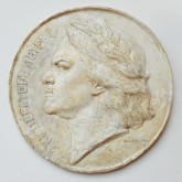 Модель лицевой стороны медали на 200-летие основания Санкт-Петербурга