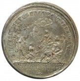 Медаль на заключение Карловицкого мира, 3 июля 1700 г.