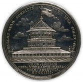 Медаль на сооружение крепости Кроншлот в 1704 г.