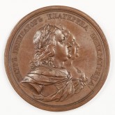 Medal to the Coronation of Catherine I in 1724