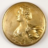 Медаль в память открытия в Санкт-Петербурге памятника Петру I