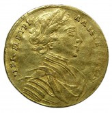 Chervonets, 1712. Peter the Great