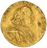 Chervonets, 1716. Peter the Great