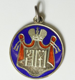 Жетон на коронацию императора Александра III