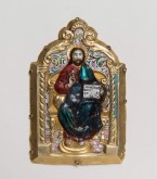 Богоматерь. Спас на престоле. Иоанн Предтеча