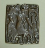 Образка энколпия створка. Вход в Иерусалим